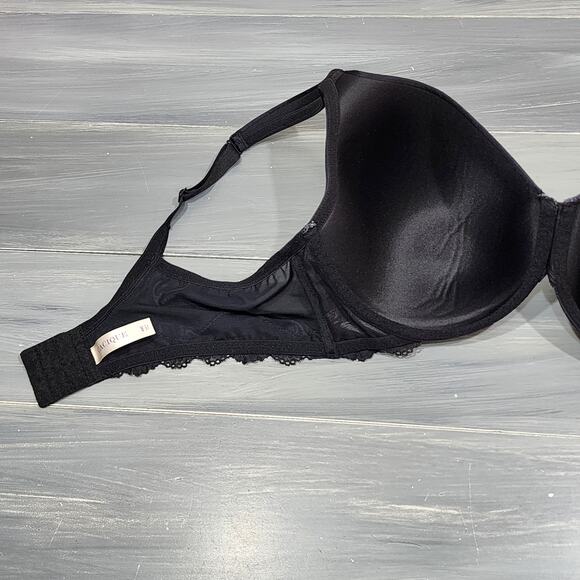 Cacique Bra 44C Lightly Lined Underwire Black - Picture 6 of 9